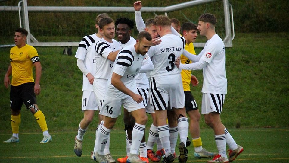 Viel Jubel in Steinach aktuell: Wie hier beim Derbysieg gegen Sonneberg.