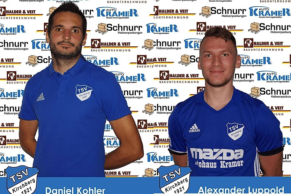 Daniel Kohler (links im Bild) bleibt dem TSV als Spieler erhalten, Alexander Luppold übernimmt als Co-Spielertrainer.