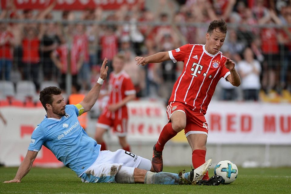 Fabian Benko (hier noch im Dress des FC Bayern) verstärkt den FC Pipinsried.