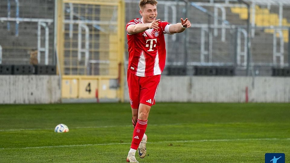Anton Heinz bestätigt seine guten Leistungen im Trikot des FC Bayern München II.