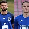  Dennis Brock (links, 26) und Ndriqim Krasniqi (19) wechseln zum 1. FC Düren.