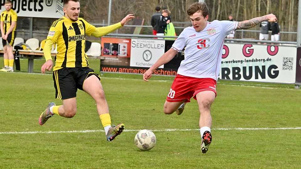 Das 1:0 in Geretsried war Luca Dollingers 41. Saisontor