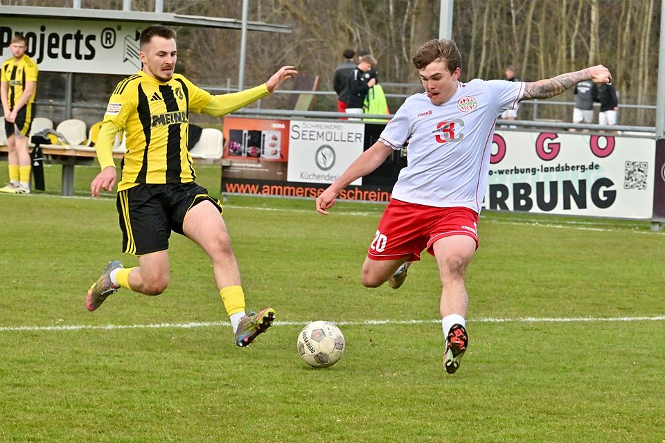 Das 1:0 in Geretsried war Luca Dollingers 41. Saisontor