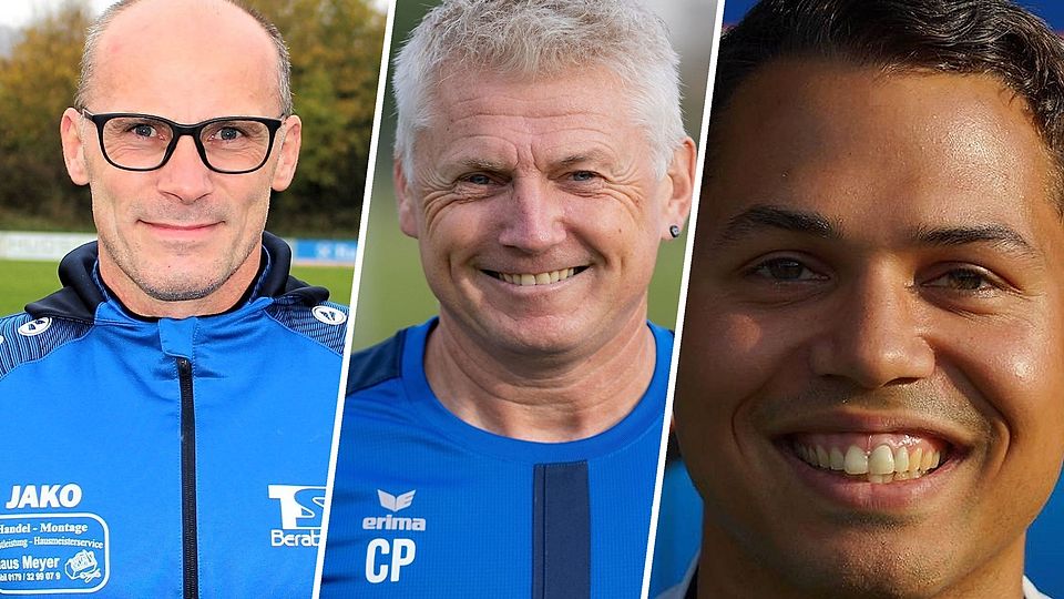 Freuen sich auf neue Traineraufgaben (von links): Christian Fuchs, Christian Petrik und Patrick Hofmeister.