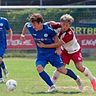 Simon Schäffer (vorne) verlässt den Würzburger FV und wagt den Sprung in die Regionalliga. 