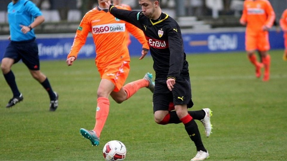 Serkan Uygun ist einer der Spieler, denen der VfB Stuttgart keine Steine in den weg legen möchte.Foto: Lommel