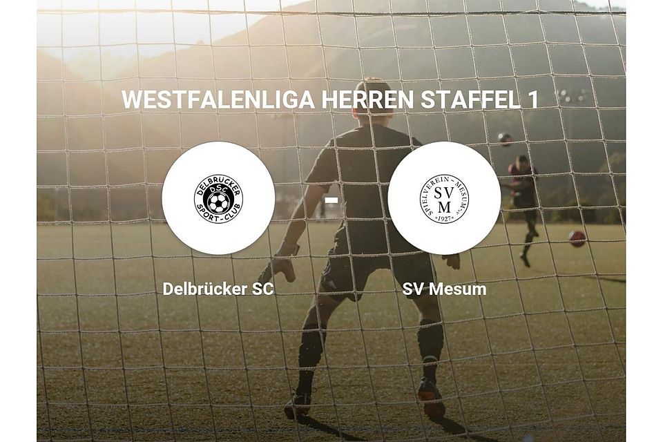 Delbrücker SC gegen SV Mesum