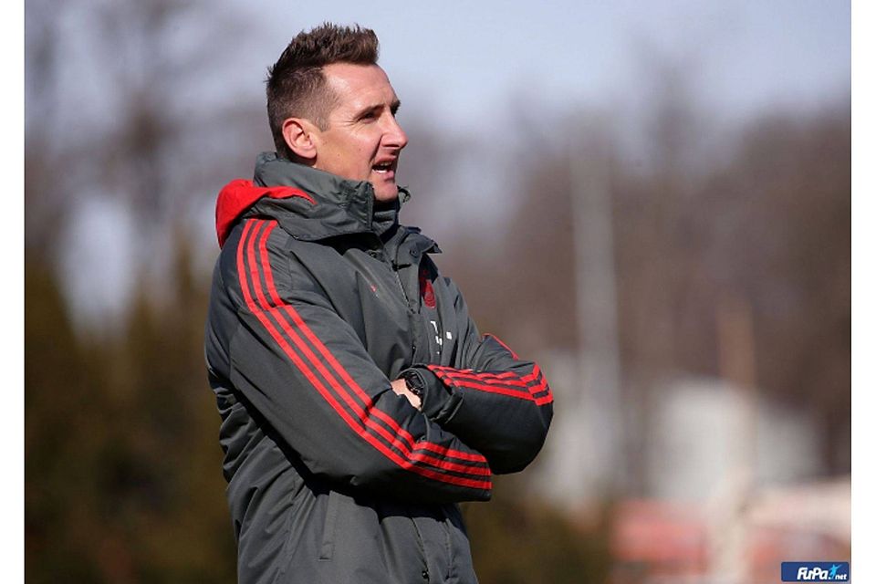 Miroslav Klose wollte U17-Trainer bleiben Baumann