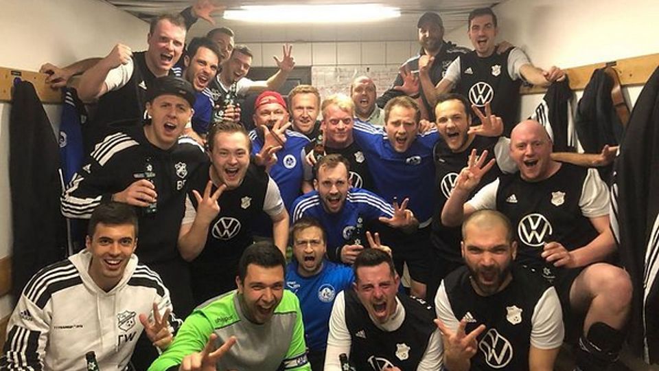 Das Team des 1. FC Niederkirchen: Am Gründonnerstag noch topp beim 2:1 gegen Alsweiler