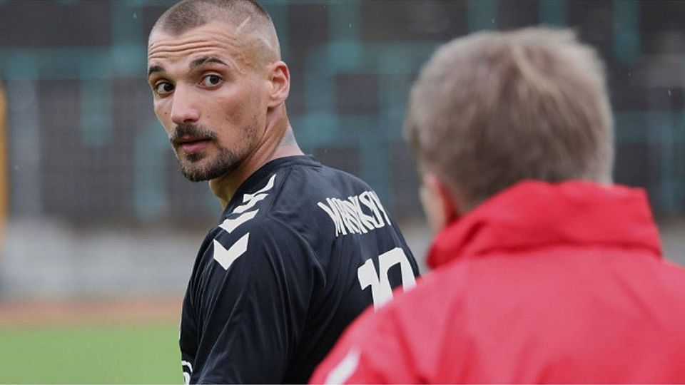 Blick zurück: Sascha Marinkovic wird im Frühjahr nicht für den SV Wacker auf Torejagd gehen. F: Krieger