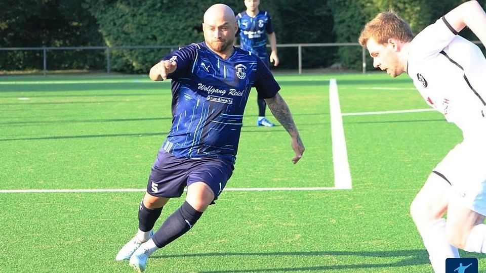 Spielertrainer Patrick Scheulen im Einsatz