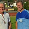 Kommen am Freitag ins Mehlental: Europameister Hans-Peter Briegel (links) und Weltmeister Guido Buchwald (rechts)