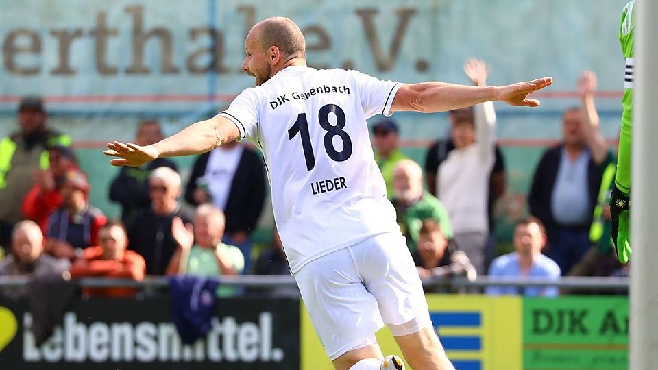 Wird der DJK Gebenbach mit Goalgetter Friedrich Lieder heute wieder fliegen?