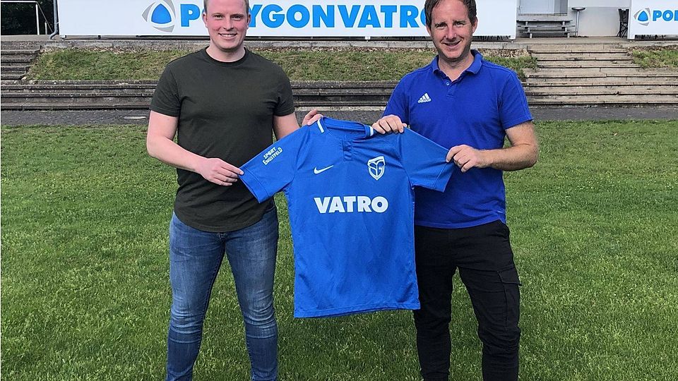 Der neue SG-Trainer Stefan Häßler (rechts) freut sich, dass Sven Trottner in der nächsten Saison für Mudersbach/Brachbach aufläuft. 
