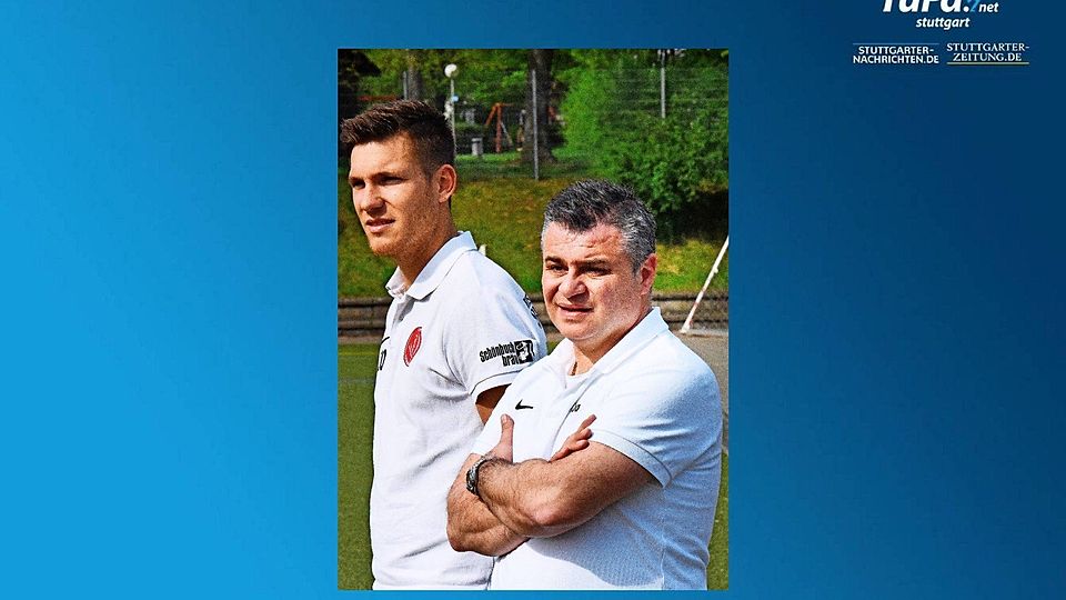 Carmine Napolitano (rechts) löste vor der Winterpause Mirko Sapina als Coach der Spvgg Cannstatt ab.