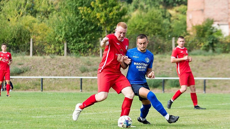 Wie schon im Landespokal gegen den FC an der Fahner Höhe stemmte sich VfB-Kapitän Forian Lesny gegen die Niederlage, konnte sie jedoch erneut nicht verhindert.