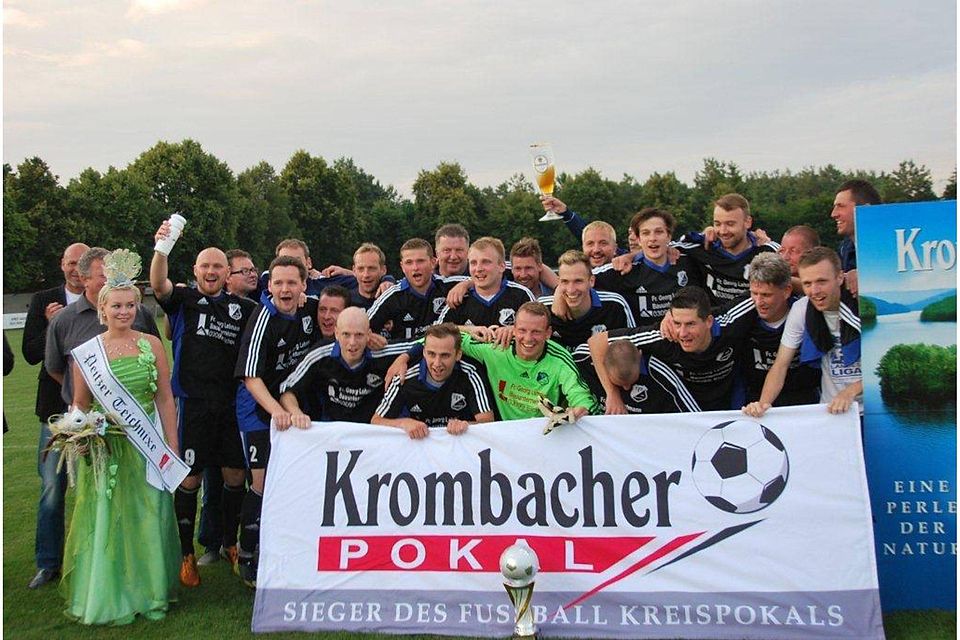 Im Vorjahr durfte die 1. Mannschaft des VfB Krieschow jubeln.  F: Zielonkowski