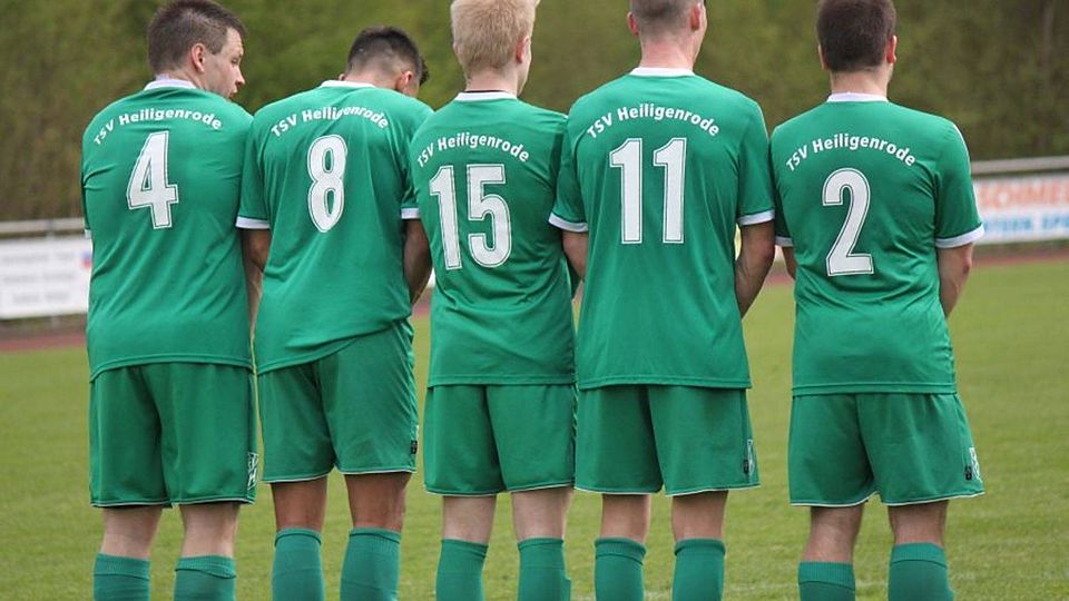 F: Heist: Will auf dem Weg in die Gruppenliga nichts mehr anbrennen lassen:Das Team vom TSV Heiligenrode