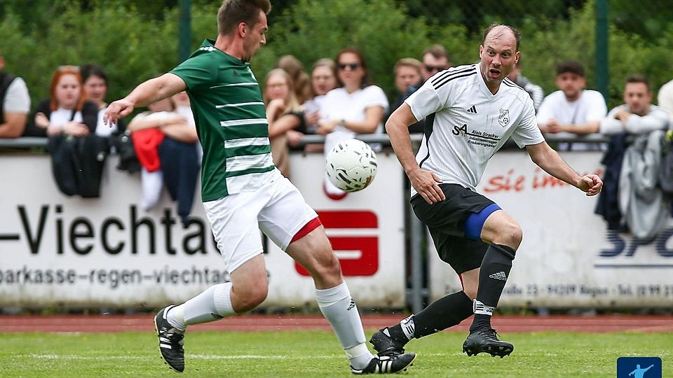 Michael Müller (re.) hat beim SV Achslach die Reißleine gezogen 