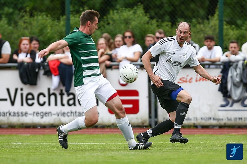 Michael Müller (re.) hat beim SV Achslach die Reißleine gezogen 