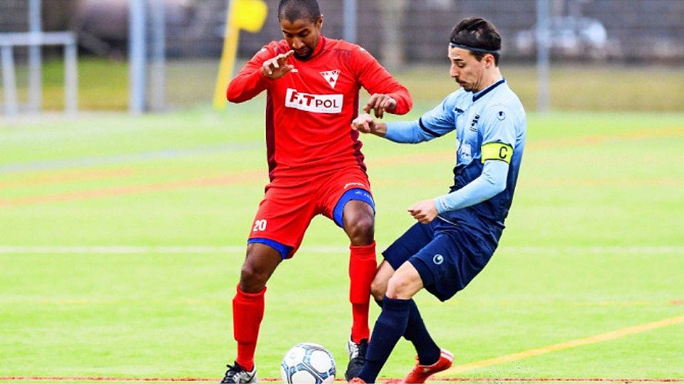 Iheb Ben-Abdallah (links) hat seine Spielsperre abgesessen und steht dem TSV Weilimdorf wieder zur Verfügung. Foto: Archiv Tom Bloch