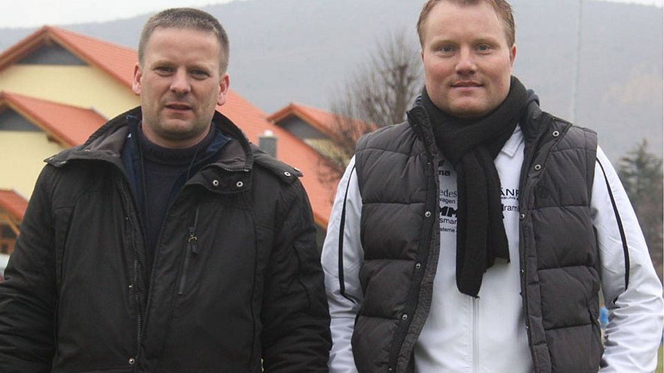 Das neue Trainergespann: Jens Althoff und Marc Wende