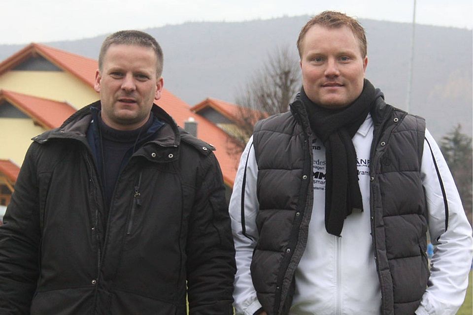 Das neue Trainergespann: Jens Althoff und Marc Wende