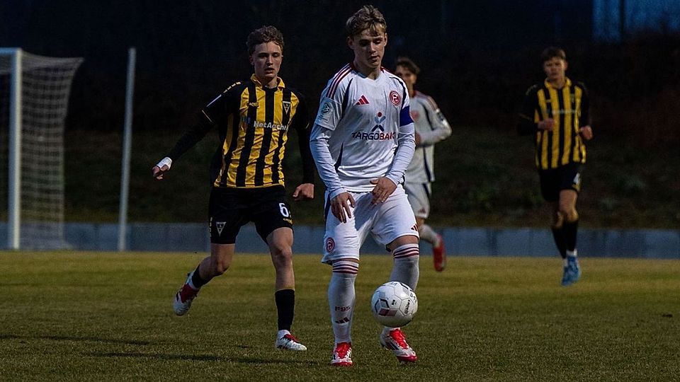 Fortunas U17 war zum Abschluss siegreich.