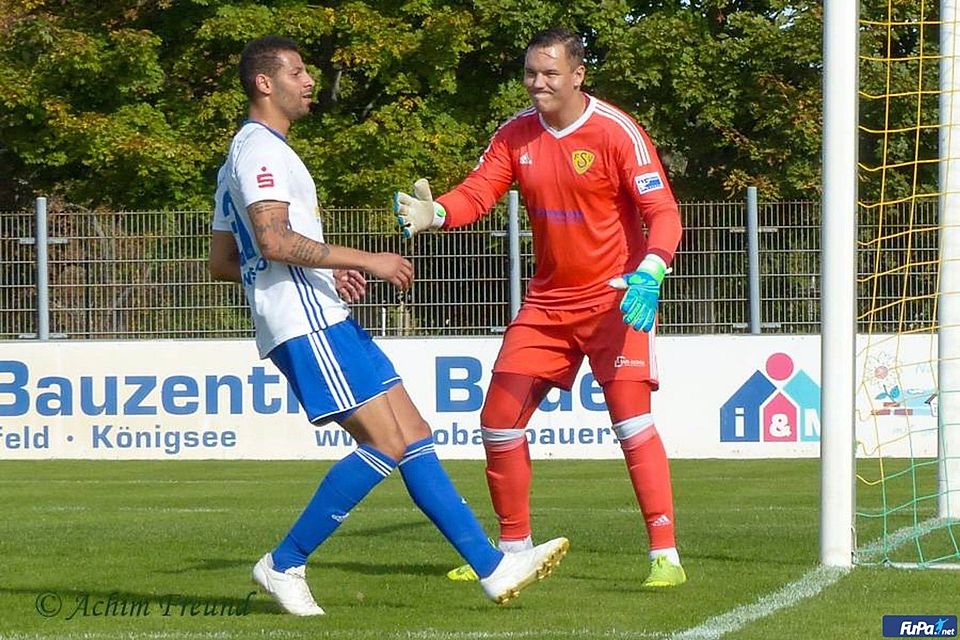 Torhüter Konstantin Filatow wird den FSV Luckenwalde am Saisonende verlassen.