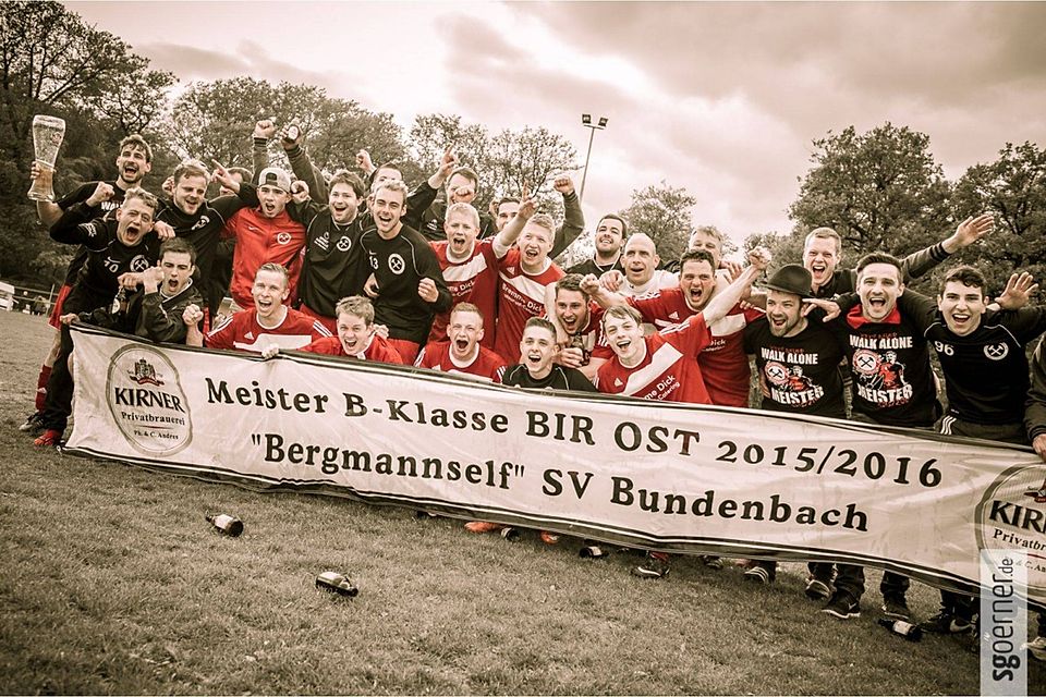 Mit einer beeindruckenden Leistung sicherte sich Bundenbach den Meistertitel in der Kreisliga B Ost. F: Görner