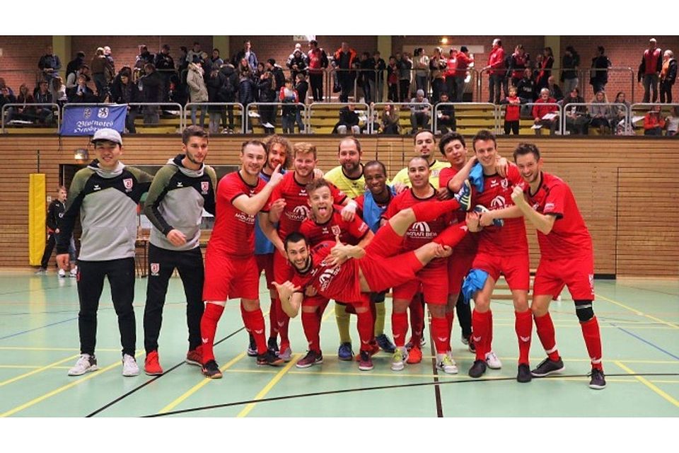 Die Futsaler des SSV Jahn 1889 feiert in der Regionalliga Süd den nächsten Sieg. F: Herbst