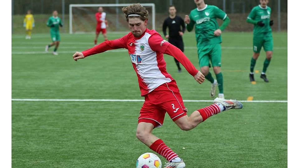 Macht in der Wintervorbereitung und den Testspielen bislang eine gute Figur bei den Wormaten: der zuletzt als Außenverteidiger agierende Moritz Gotthardt.	Foto: Christine Dirigo/pakalski-press