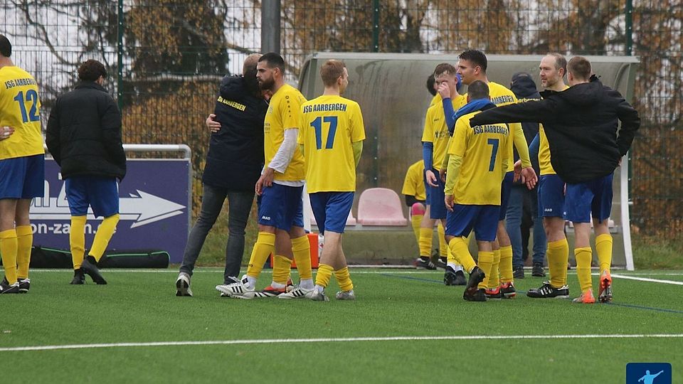 Überraschend im Leistungstief: Die JSG Aarbergen.