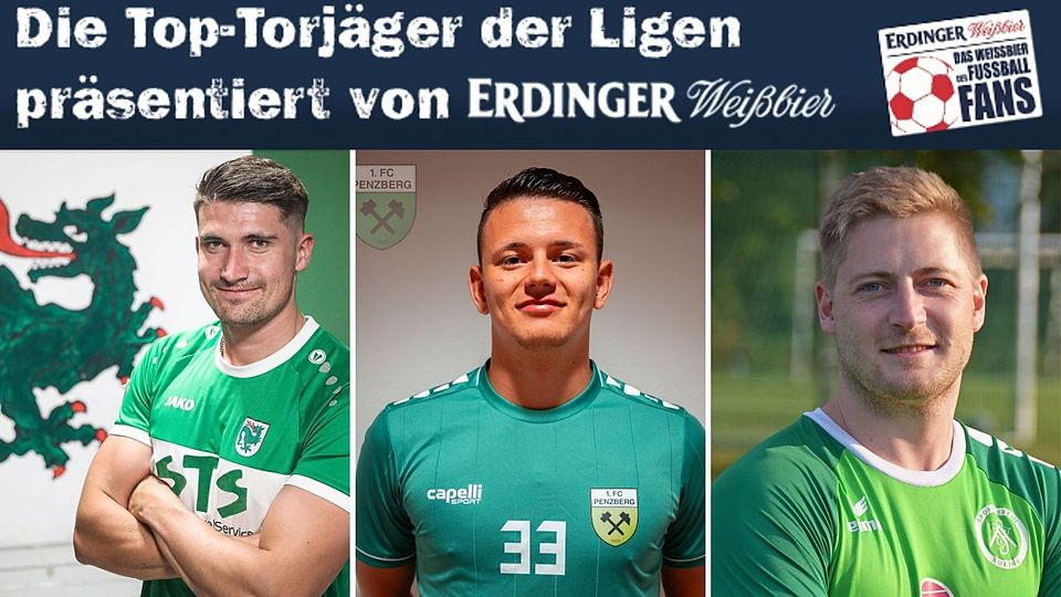 Dominik Bacher (m.) übernimmt die alleinige Führung in der BZL Süd vor Gerog Kutter (l.) und Daniel Koch (r.)