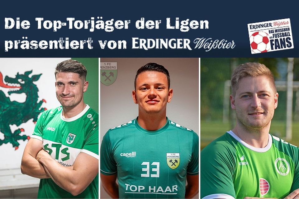 Dominik Bacher (m.) übernimmt die alleinige Führung in der BZL Süd vor Gerog Kutter (l.) und Daniel Koch (r.)