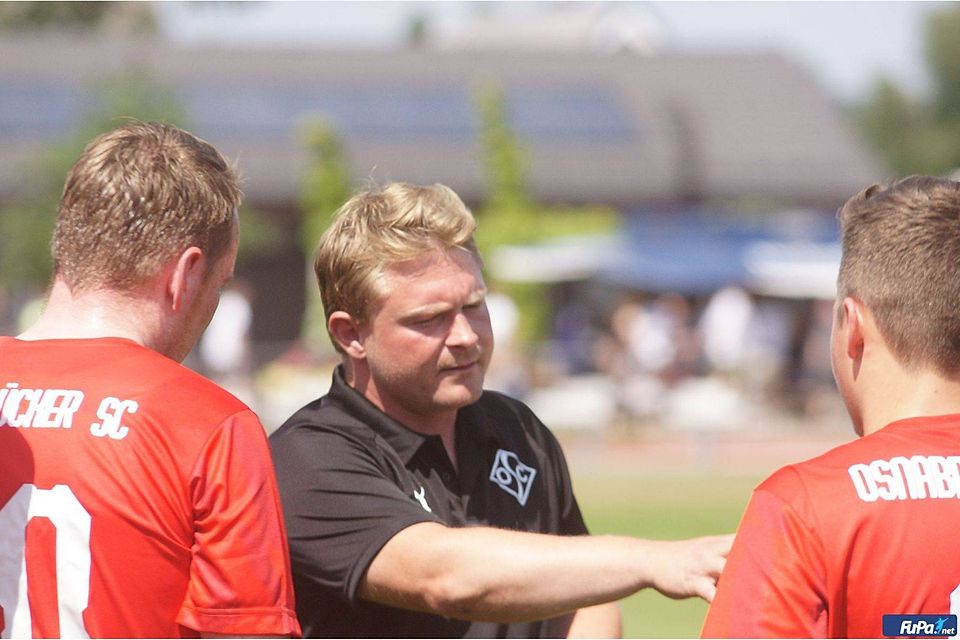 OSC-Trainer Tim Stein hofft auf den Bezirksliga-Aufstieg. 