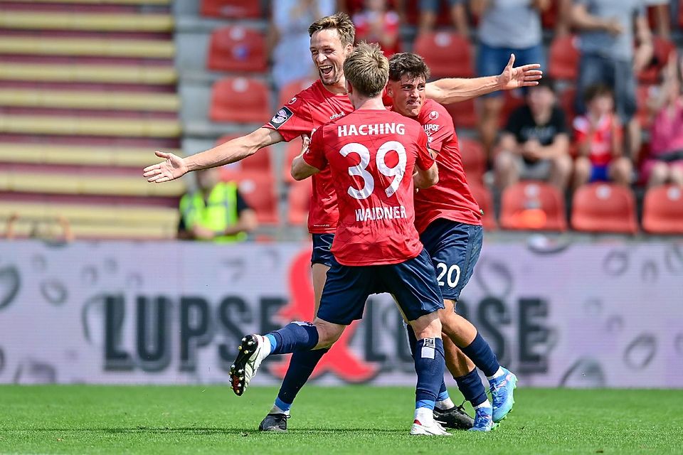 Fussball, 3. Liga, SpVgg Unterhaching - FC Ingolstadt Tim Knipping Fussball, 3. Liga, SpVgg Unterhaching - FC Ingolstadt Tim Knipping