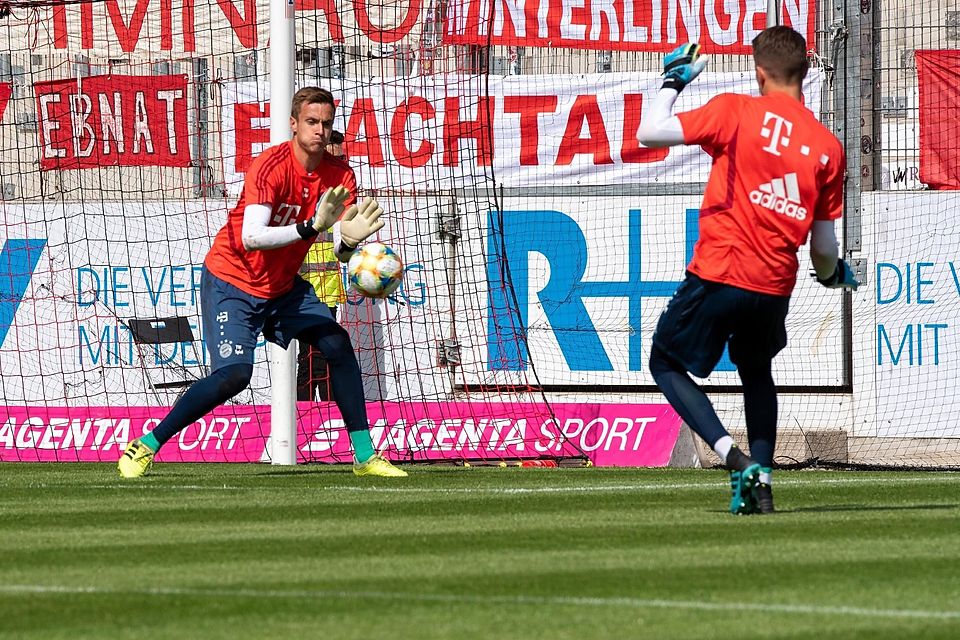 Christian Früchtl (l.) und Ron-Thorben Hoffmann verlassen den FC Bayern.