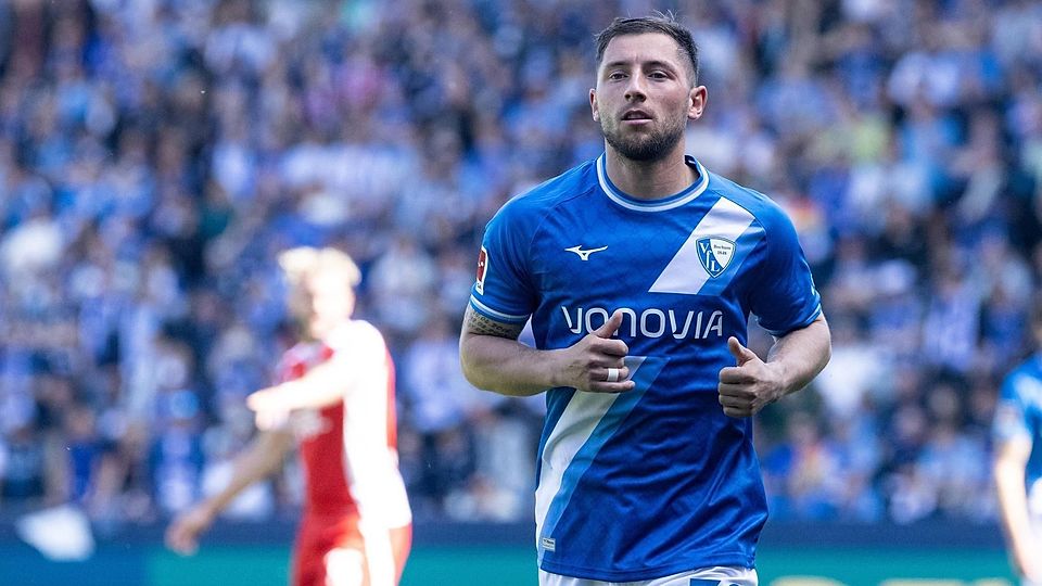 Dauerbrenner in der Bundesliga: Maxi Wittek stand für den VfL Bochum in 33 Spielen auf dem Platz. Den Abstieg konnte der Echinger nicht verhindern.