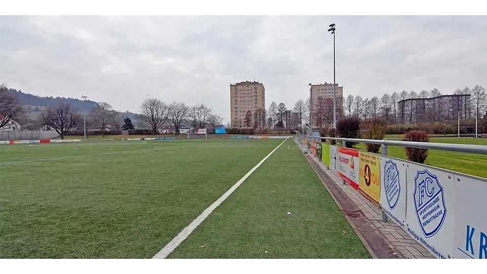 Im Starkenburgstadion trägt der FC Sportfreunde Heppenheim seine Heimspiele aus.