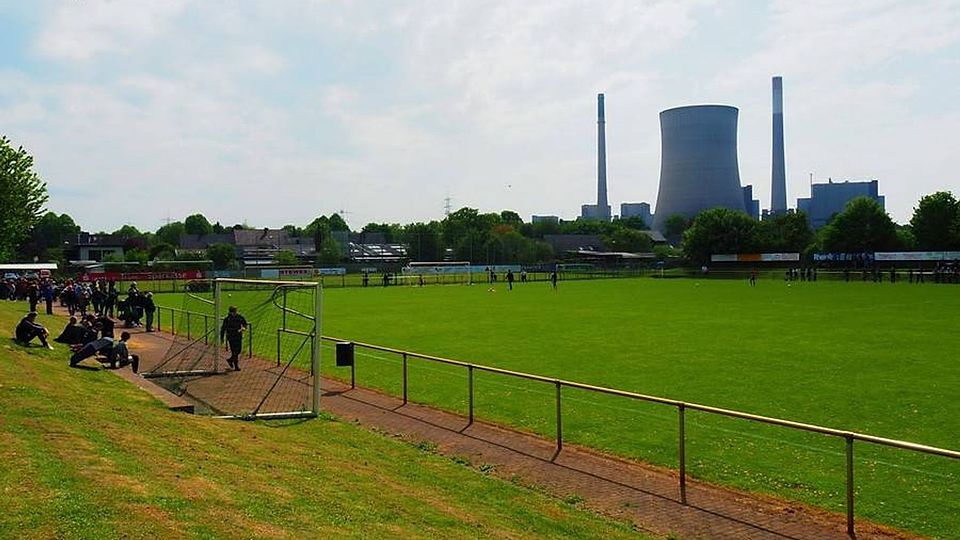 Der SV Glückauf Möllen hatte mal eine imposante Kulisse. 