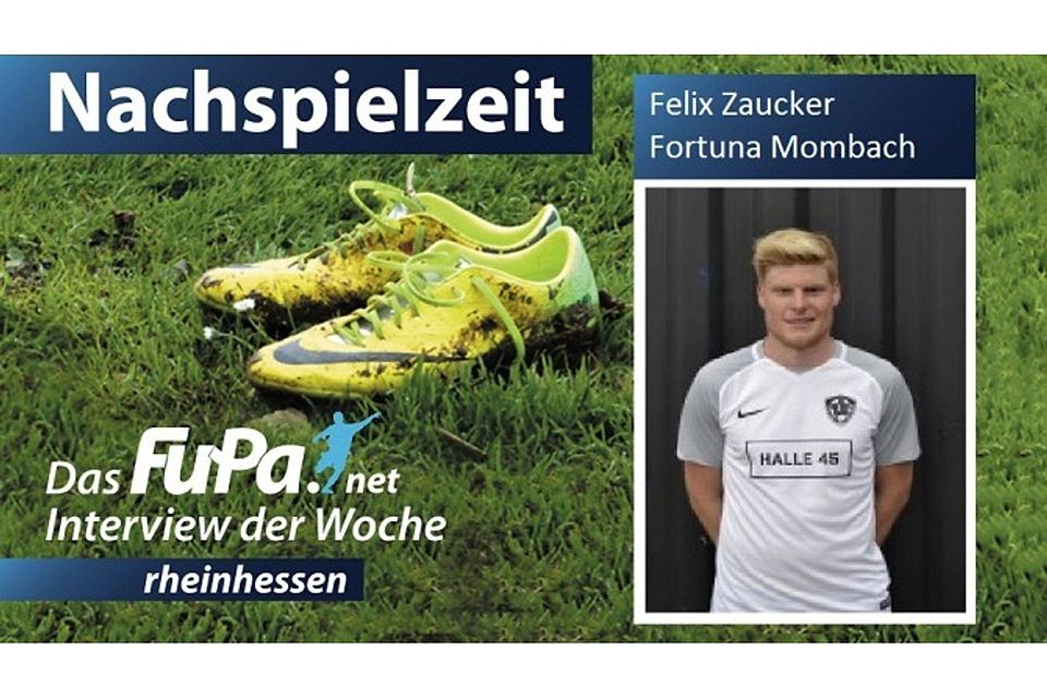 In dieser Woche bei Nachspielzeit: Mombachs Co-Trainer Felix Zaucker. Foto: Markus Schröder