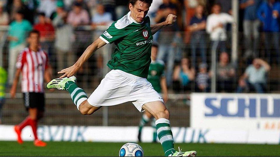 Voll fokussiert: Marco Haller (damals noch im Trikot von Schweinfurt) schnürt ab der kommenden Saison seine Schuhe für den TSV Nördlingen.