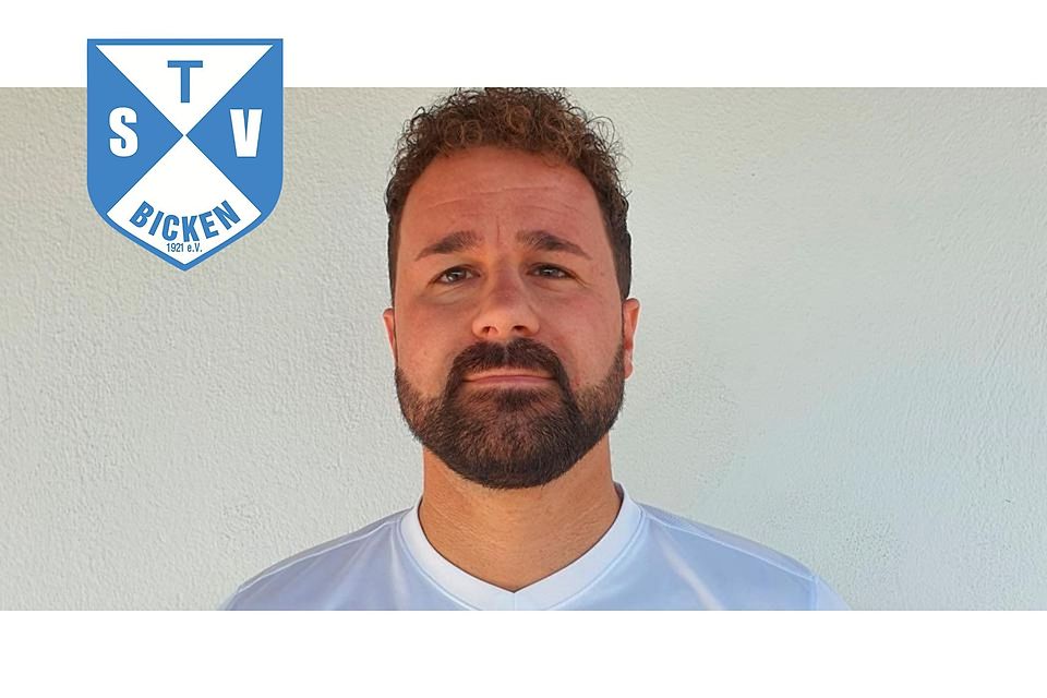  Benjamin Bender bleibt bis Sommer 2025 Spielertrainer des Fußball-Gruppenligisten TSV Bicken. (© TSV Bicken) 