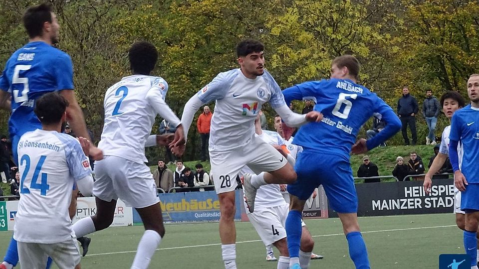 Burak Karakaya, Nummer 28, hat sich zu einer probaten Alternative in der Gonsenheimer Innenverteidigung gemausert.