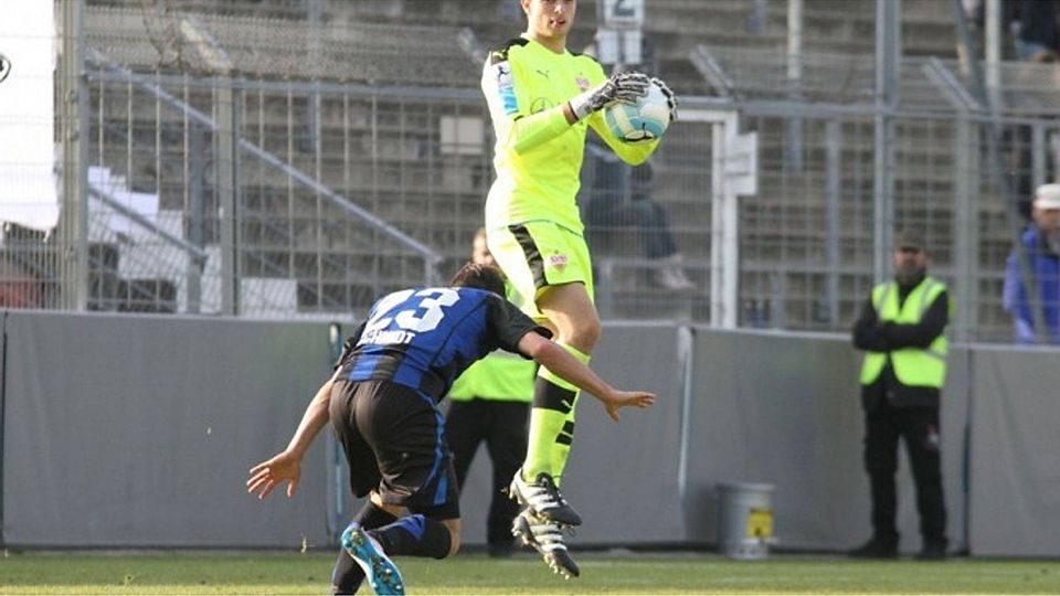 Benjamin Uphoff verlässt den VfB Stuttgart II. Foto: Lommel