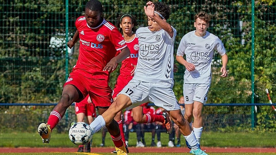 Fortuna Düsseldorfs U16 steckt in der B-Junioren-Niederrheinliga im Abstiegskampf.