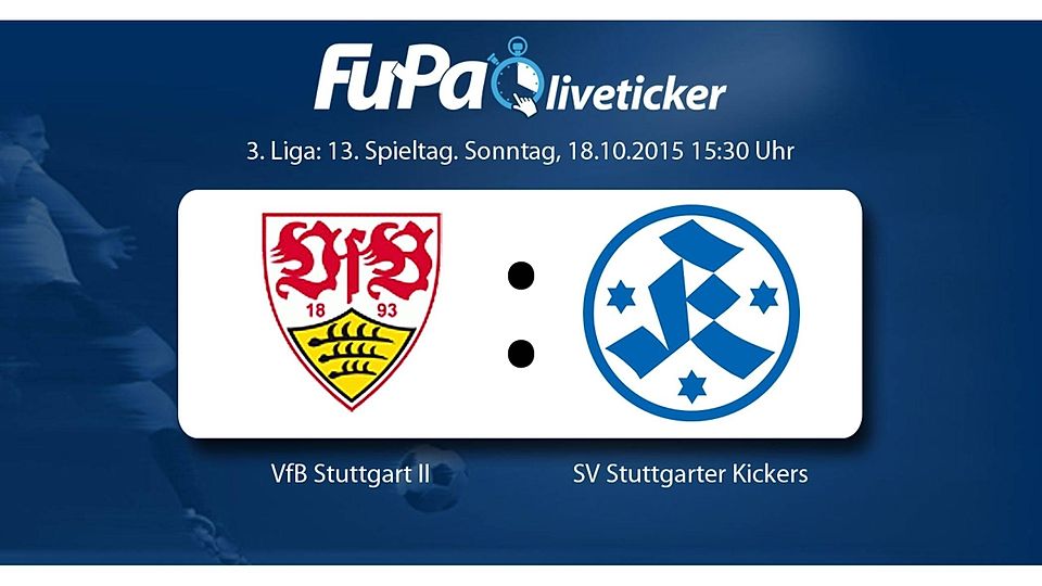 Jetzt im Liveticker: Stadtderby VfB II - Stuttgarter Kickers