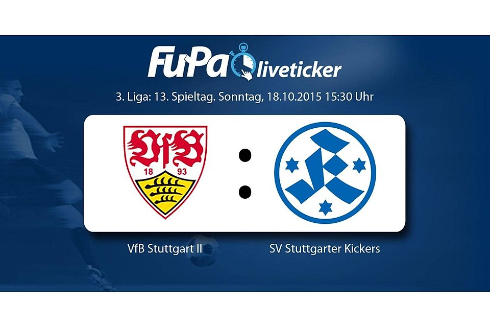 Jetzt im Liveticker: Stadtderby VfB II - Stuttgarter Kickers