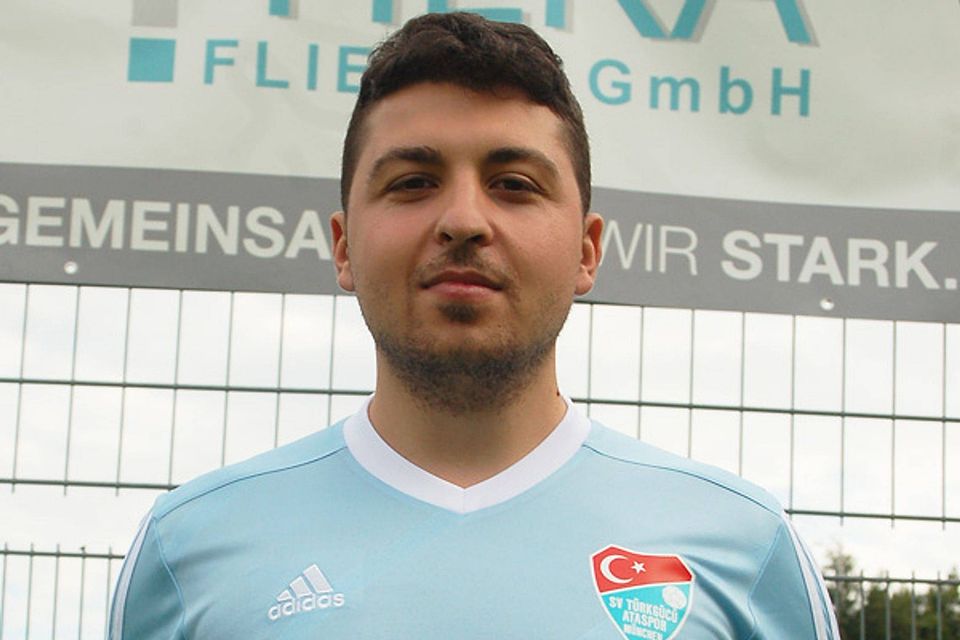 Der neue auf der Pipinsrieder Spielertrainerposition: Ömer Kanca, der zuletzt eineinhalb Spielzeit für den SV Türkgücü-Ataspor München aufgelaufen ist. F: SV